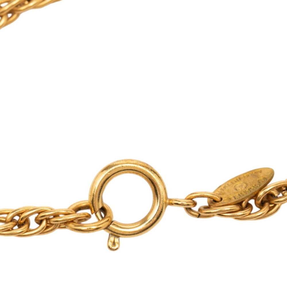 CHANEL Gold Logo Necklace - Picture 2 of 4